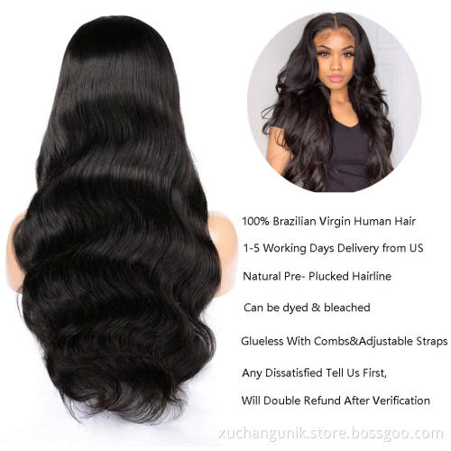 Uniky Honey Blond 4x4 Lace Front Wigs For Black Women Body Wave Raw Virgin Human Hair Lace Wigs